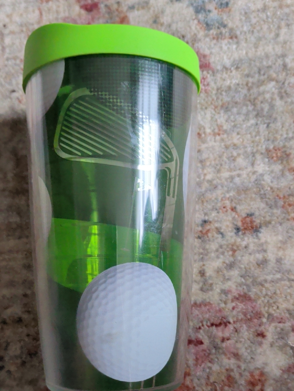 TERVIS 16OZ Green Golf-Themed Travel Tumbler